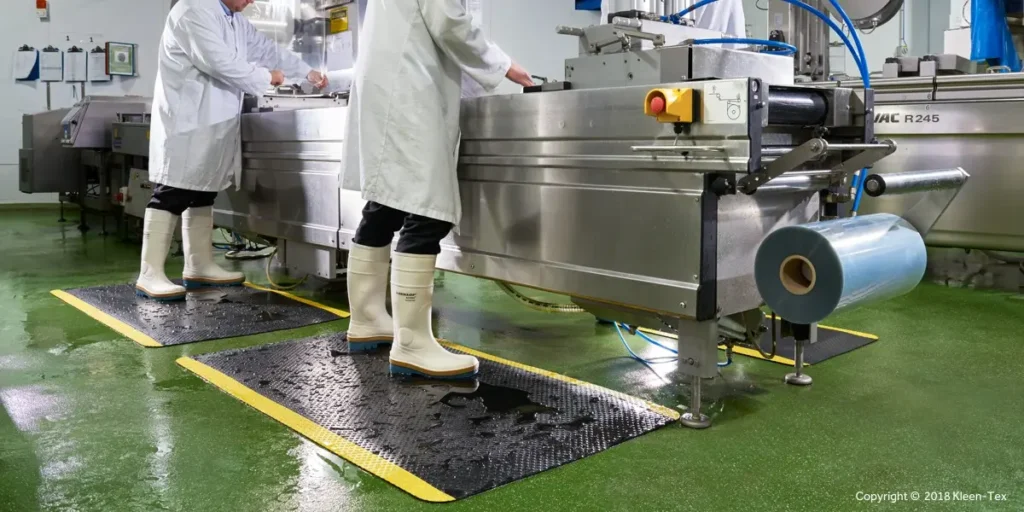 mata przeciwzmęczeniowa na halę produkcyjną